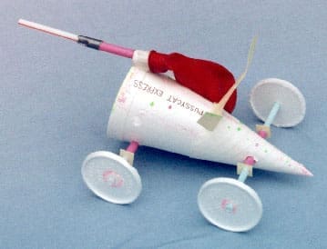 Pussycat Express Balloon Car