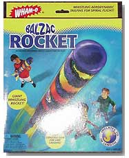 Picture of Balzac Rocket box. BHQ - the most complete collection of balloon info on the web.
